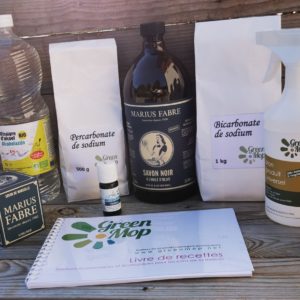 GreenMop Box N°1 – Kit pour apprendre à faire ses produits ménagers