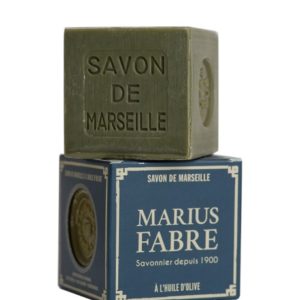 Savon de Marseille vert à l’huile d’olive 400 g – Marius Fabre