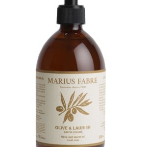 Savon liquide « Olive & Laurier » 500ml – Marius Fabre (Gamme Alep)